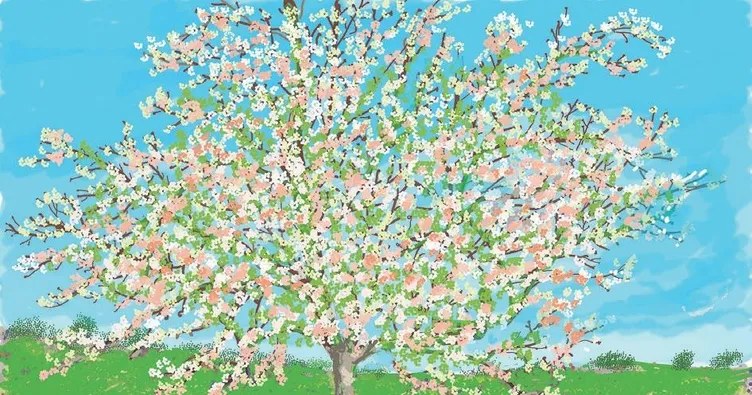 Baharın resmi böyle çizilir