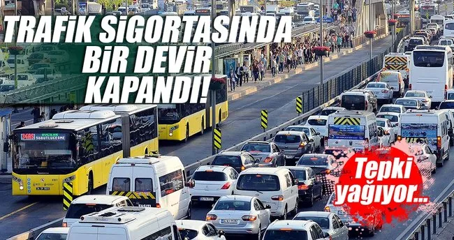 trafik sigortasinda tek cekim tepkisi