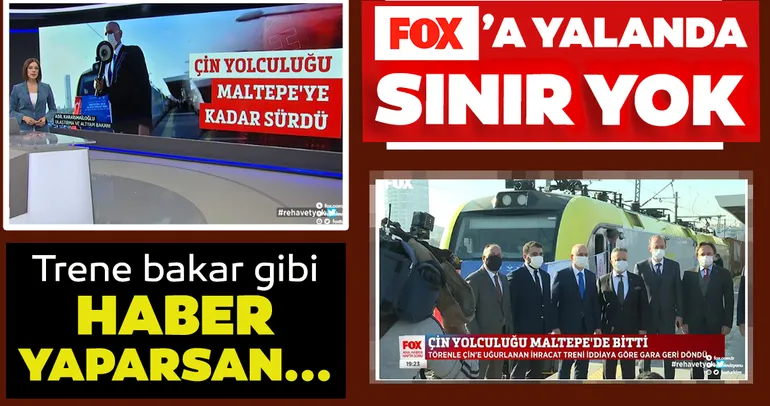 FOX TV, Çin’e giden ihracat trenini Maltepe’de durdurmuştu! O tren Çin Korgos'a ulaştı.