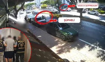 Antalya'da sinyal kesici cihazla otomobili soydular! 3 kişi tutuklandı #antalya