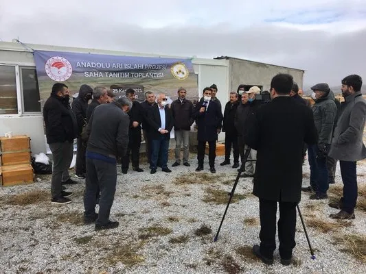 Kırşehir’de Anadolu Arı Islahı Projesi tanıtım toplantısı yapıldı