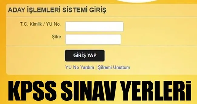 Kpss Sinav Giris Yerleri Aciklandi Osym Ile 2017 Kpss Sinav Giris Belgesi Sorgulama Egitim Haberleri