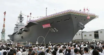 Japonya en büyük savaş gemisini Güney Çin Denizi’ne kaydırıyor