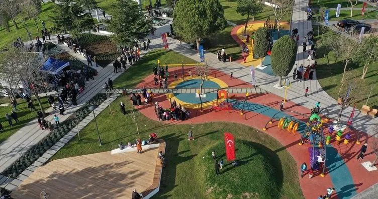 Cevher Dudayev Parkı açıldı