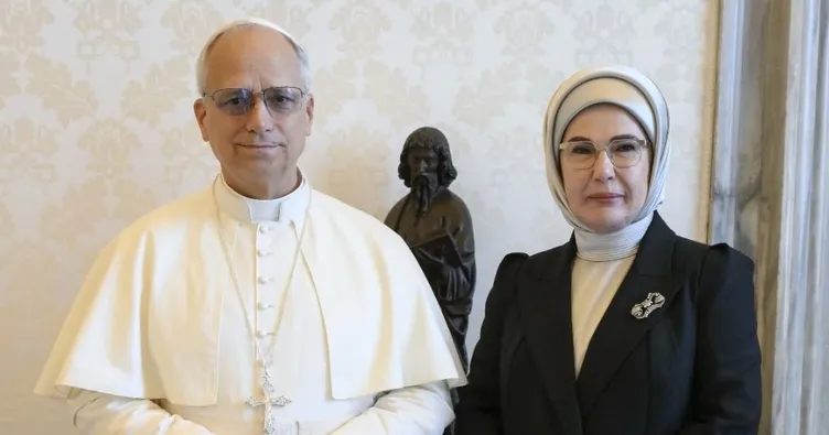 Emine Erdoğan’dan Papa’ya ‘Gazze’ çağrısı