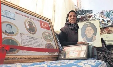 Şehit annesine vefa