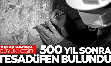 Son dakika... 500 yıllık eşşiz eser tesadüfen ortaya çıktı