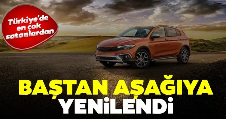 Türkiye’de en çok satılan markalardan biri! Baştan aşağıya değişen Fiat Egea’nın yeni versiyonu geldi