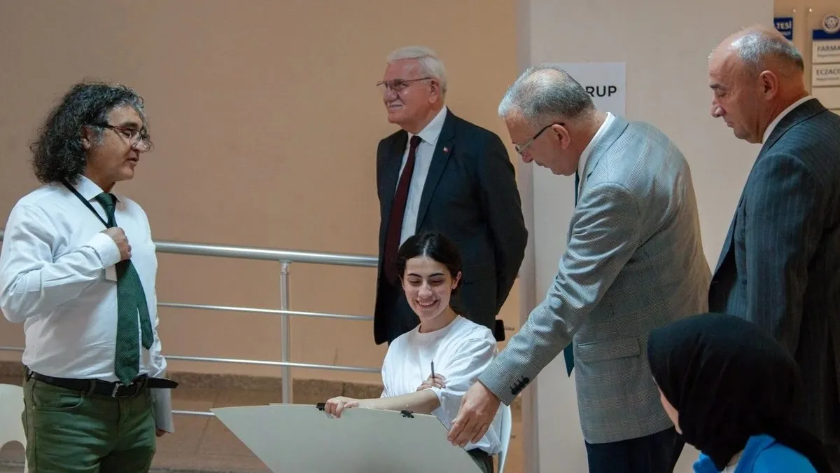EBYÜ Güzel Sanatlar Fakültesi özel yetenek sınavı yapıldı