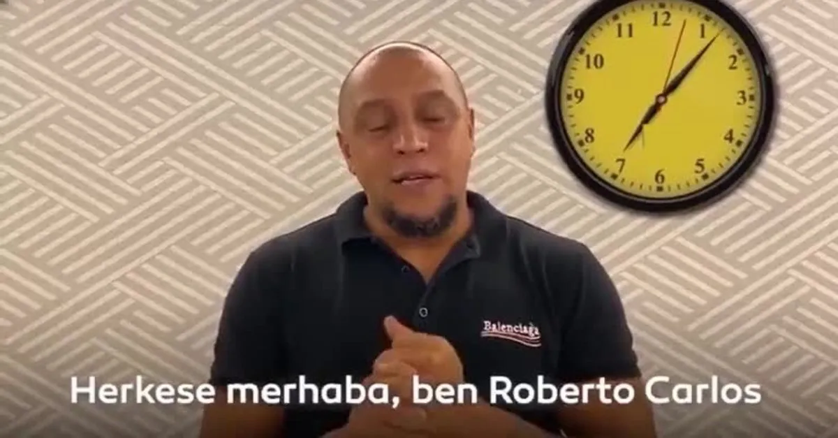 Roberto Carlos'tan Galatasaray-Fenerbahçe derbisi paylaşımı!