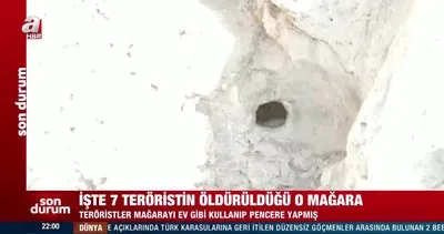 Son dakika: Teröre Pençe-Kilit ablukası! Bu görüntüler ilk kez A Haber’de: İşte 7 teröristin öldürüldüğü o mağara | Video