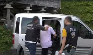 Trabzon’da 11 farklı adrese eş zamanlı şafak operasyonu: 10 gözaltı