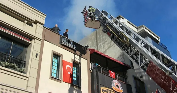 Eskişehir şehir merkezinde korkutan yangın