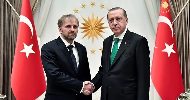 Erdoğan, Bosna Hersek Büyükelçisi Sandovıc’i kabul etti!