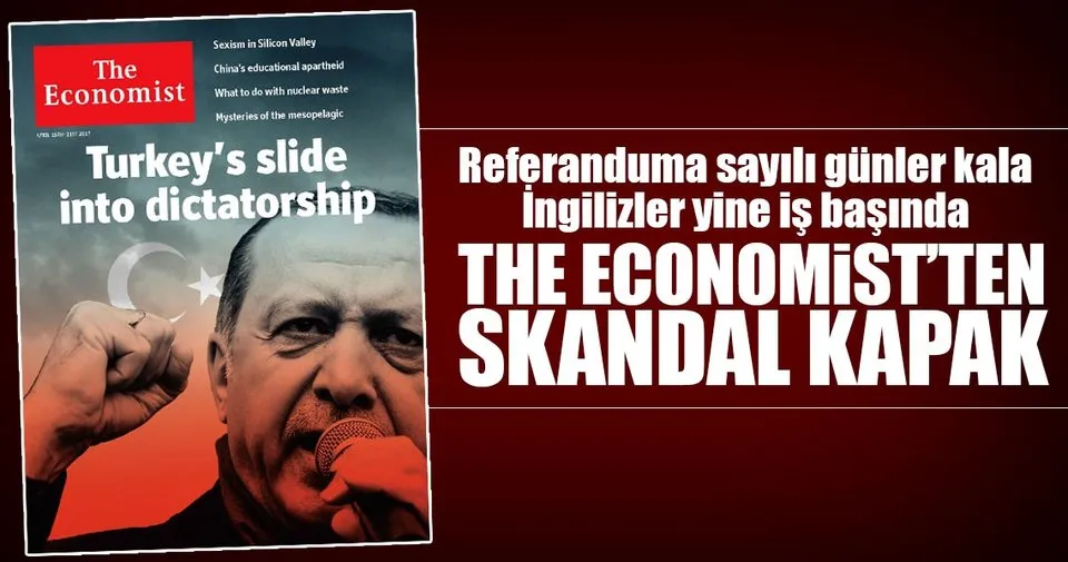 The Economist Ten Yine Skandal Kapak Son Dakika Haberler