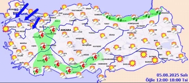 Son dakika: Meteoroloji tek tek açıkladı! Sağanak ve yağış geliyor! O iller için kritik uyarı