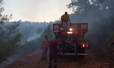 Son dakika: Muğla’da büyük orman yangını kontrol altına alındı