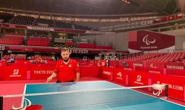 Milli masa tenisçimiz Ali Öztürk Tokyo’da yarı finalde!