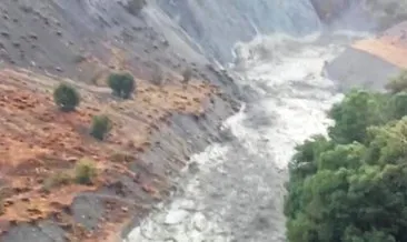 Sel köyü vurdu, birçok ev ağır hasar aldı #bitlis