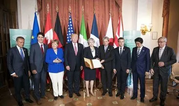 G-7 Zirvesi’nin ilk oturumu tamamlandı