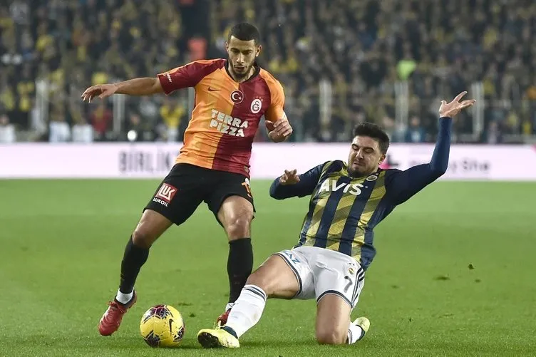 Fenerbahçe - Galatasaray derbisini izlediler! Ozan Tufan, İngiltere yolcusu
