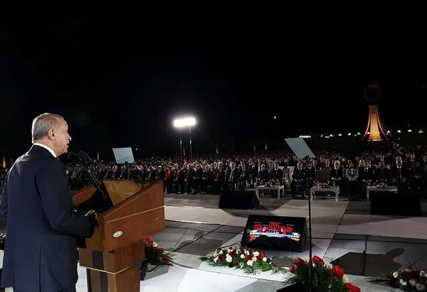 Başkan Erdoğan'dan 30 Ağustos Zafer Bayramı'nda Yunanistan'a net mesaj