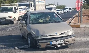 Şanlıurfa’da 3 aracın karıştığı kazada 3 kişi yarandı #sanliurfa