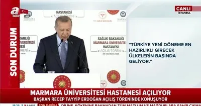Başkan Erdoğan, Prof. Dr. Asaf Atasever Hastanesi’nin açılışını gerçekleştirdi | Video