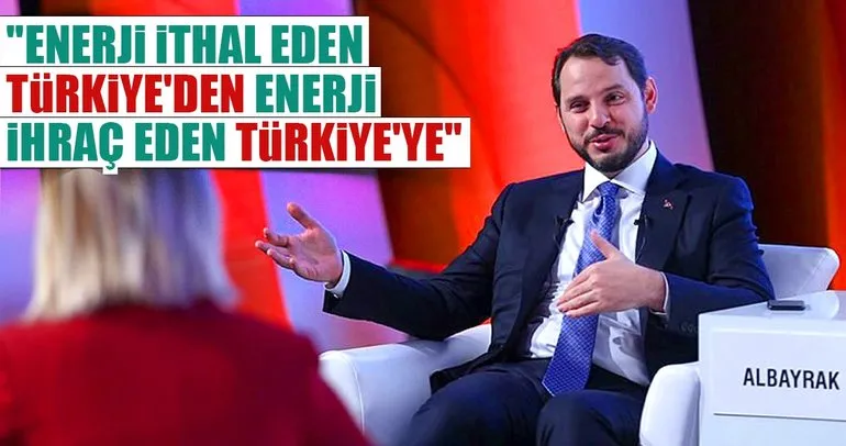 Enerji Bakanı Berat Albayrak’tan önemli açıklamalar