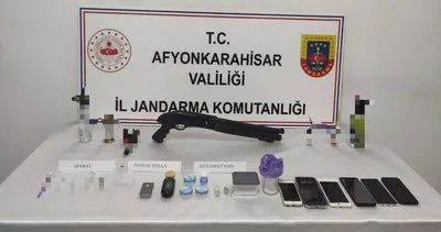 Afyon’da uyuşturucu operasyonu: 5 gözaltı #afyonkarahisar