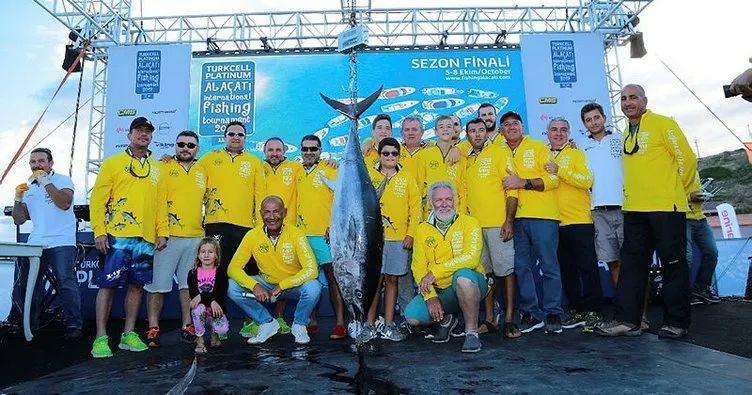 Turkcell Platinum Alaçatı Uluslararası Balıkçılık Turnuvası sona erdi