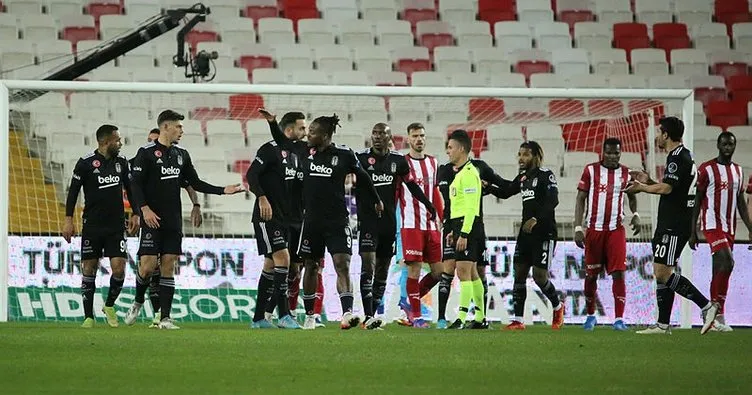 Son dakika: Beşiktaş, Sivas’ta 3 puanı kaptı! VAR kararları maça damga vurdu...