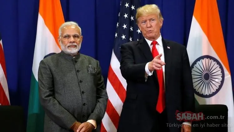 Trump’tan Hindistan Başbakanı için şok sözler!