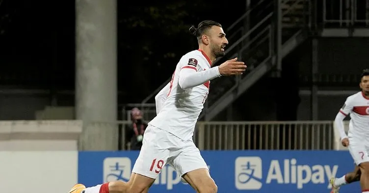 Serdar Dursun ilk milli maçında ilk golünü attı!