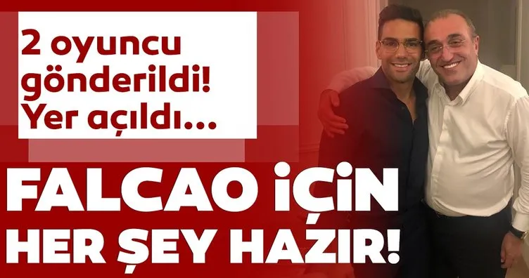 Galatasaray transfer haberleri: Falcao transferi için her şey hazır! Son dakika beklentisi...