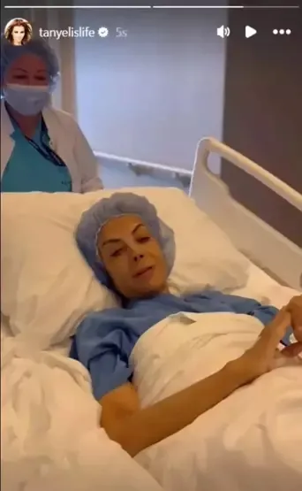 Kanserle mücadele eden Tanyeli bir ameliyat daha oldu! Hastanede duygusal anlar...