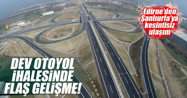 otoyolu icin 5 firmadan teklif