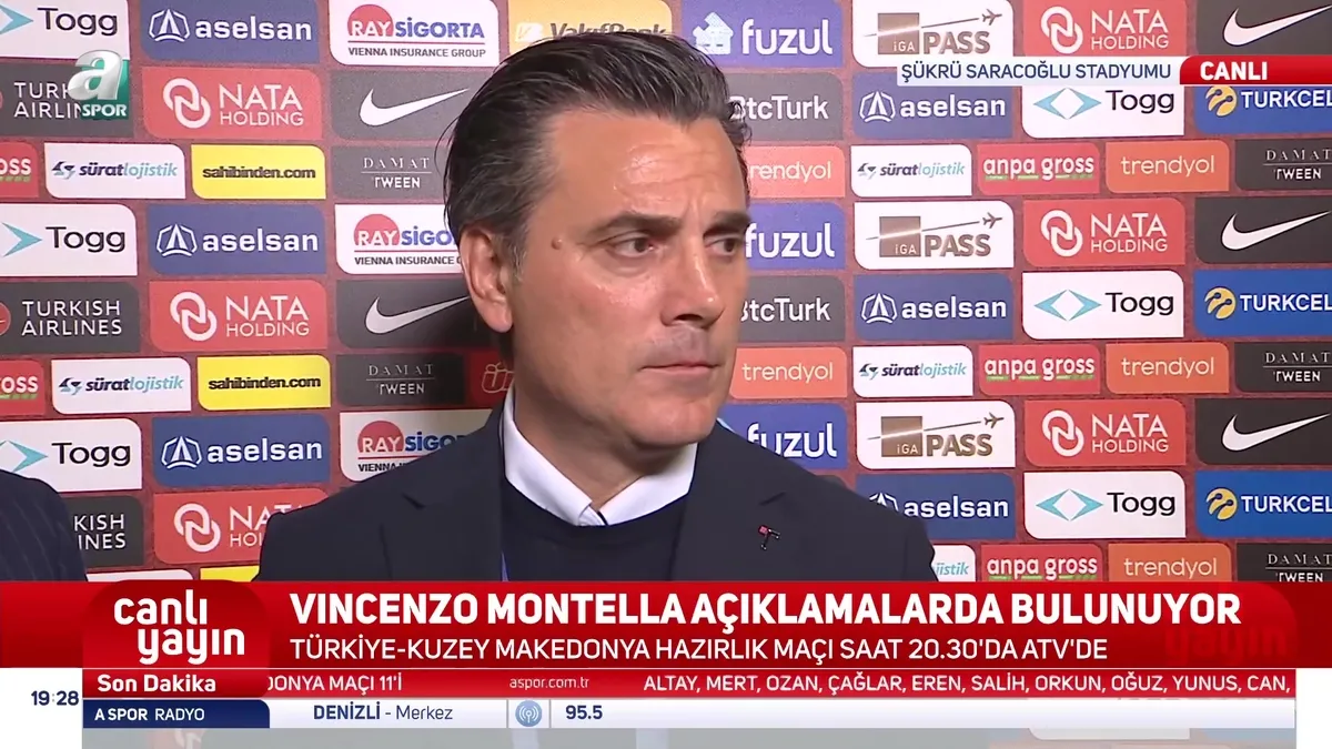 Vincenzo Montella: Kadro tesliminde karar verirken zorlandım! videosunu izle Vincenzo Montella: Kadro tesliminde karar verirken zorlandım! videosunu izle