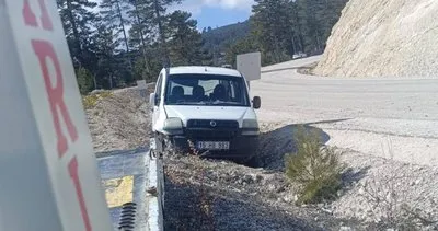 Burdur’daki kazada sürücü yaralandı eşi öldü #burdur