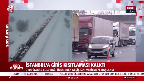 SON DAKİKA: İstanbul'a giriş kısıtlaması kalktı! | Video