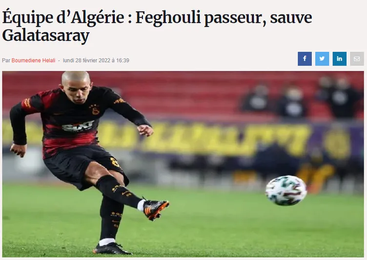 Sofiane Feghouli gündem oldu! Avrupa sonrası ayrılık...