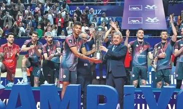 Kupa Voley’de şampiyon Ziraat Bankkart!