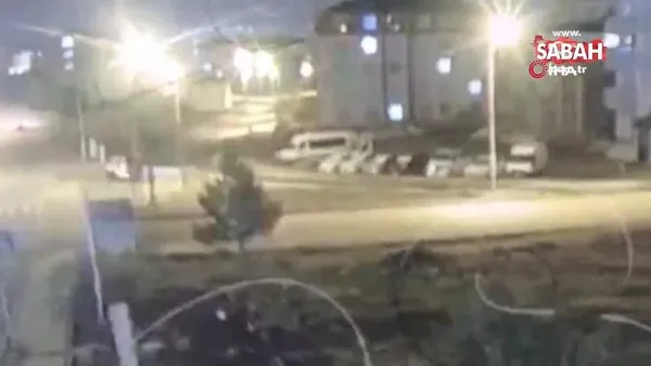 Kars’ta polis hırsız kovalamacası kamerada | Video
