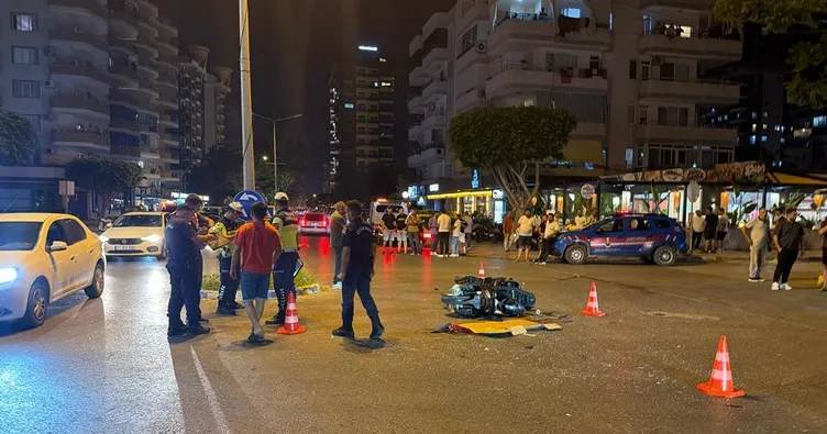 Alanya’da feci kaza: 1 ağır yaralı