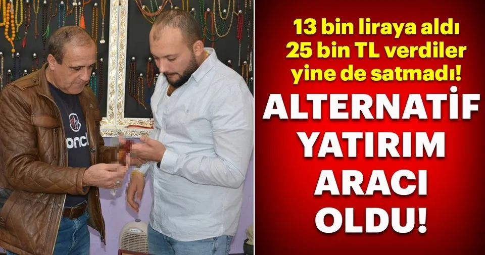 Altin Ve Dovize Karsi Alternatif Yatirim Tespihler Araba Fiyatina Satiliyor Son Dakika Haberler