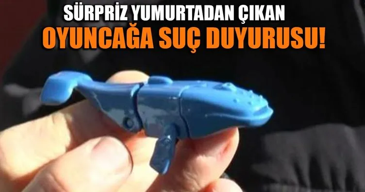 Sürpriz yumurtadan mavi balina çıktı