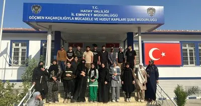 Hatay’da 24 düzensiz göçmen yakalandı #hatay