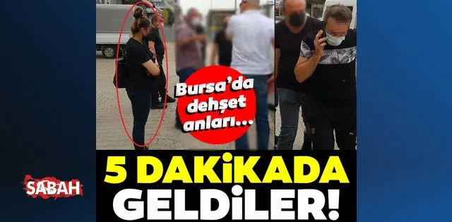 Bursa'da KADES butonu hayat kurtardı! 5 dakikada geldiler!