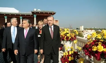 Başkan Erdoğan Gül Baba Türbesi’nin açılış töreninde