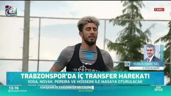 Trabzonspor'da iç transfer harekatı